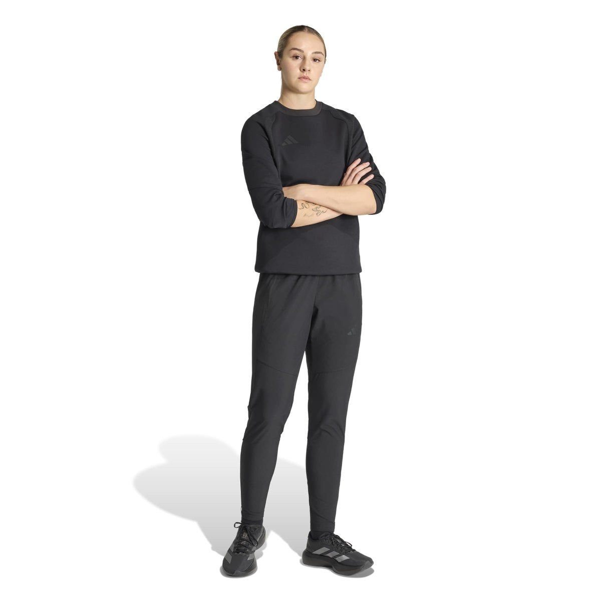 adidas Women's Tiro Travel Crew Sweatshirt-4