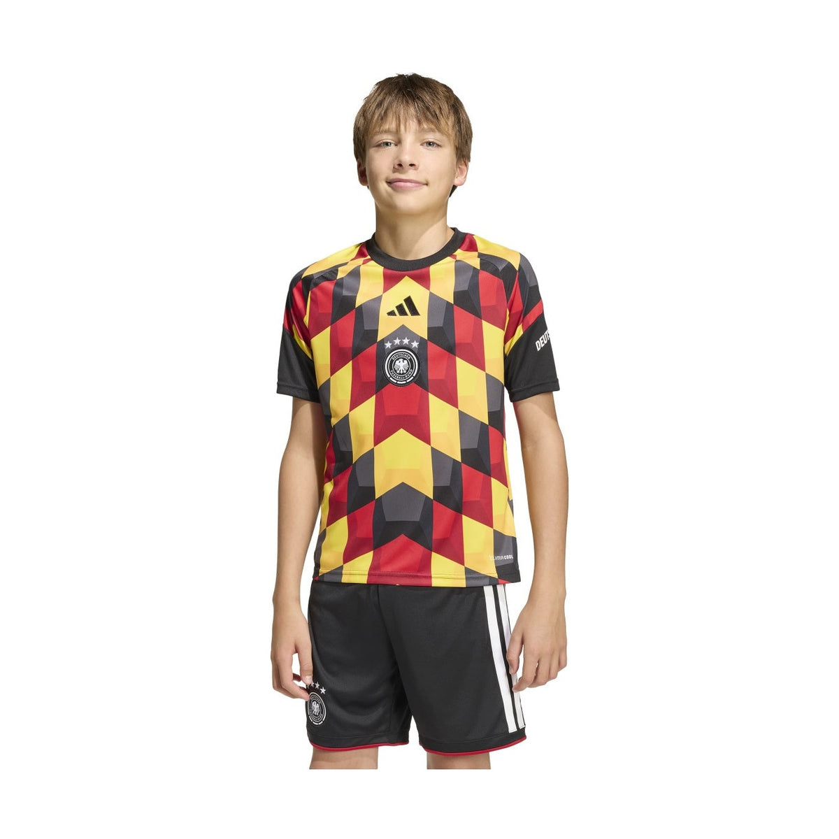 adidas Youth Germany 26 Home Pre Match Jersey-3