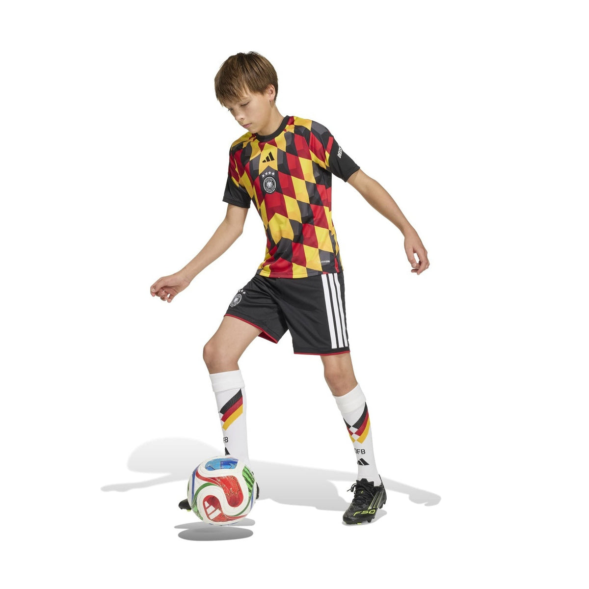 adidas Youth Germany 26 Home Pre Match Jersey-5