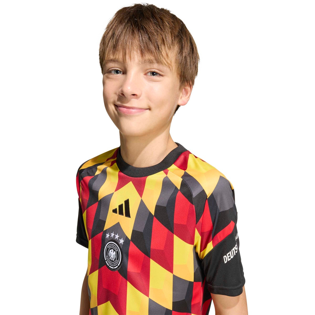 adidas Youth Germany 26 Home Pre Match Jersey-7