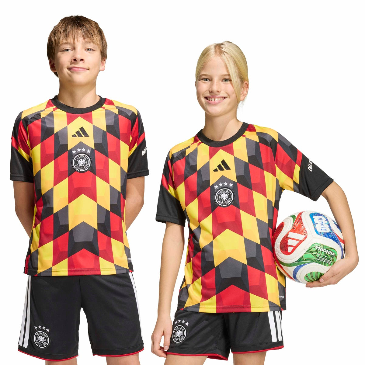 adidas Youth Germany 26 Home Pre Match Jersey-9