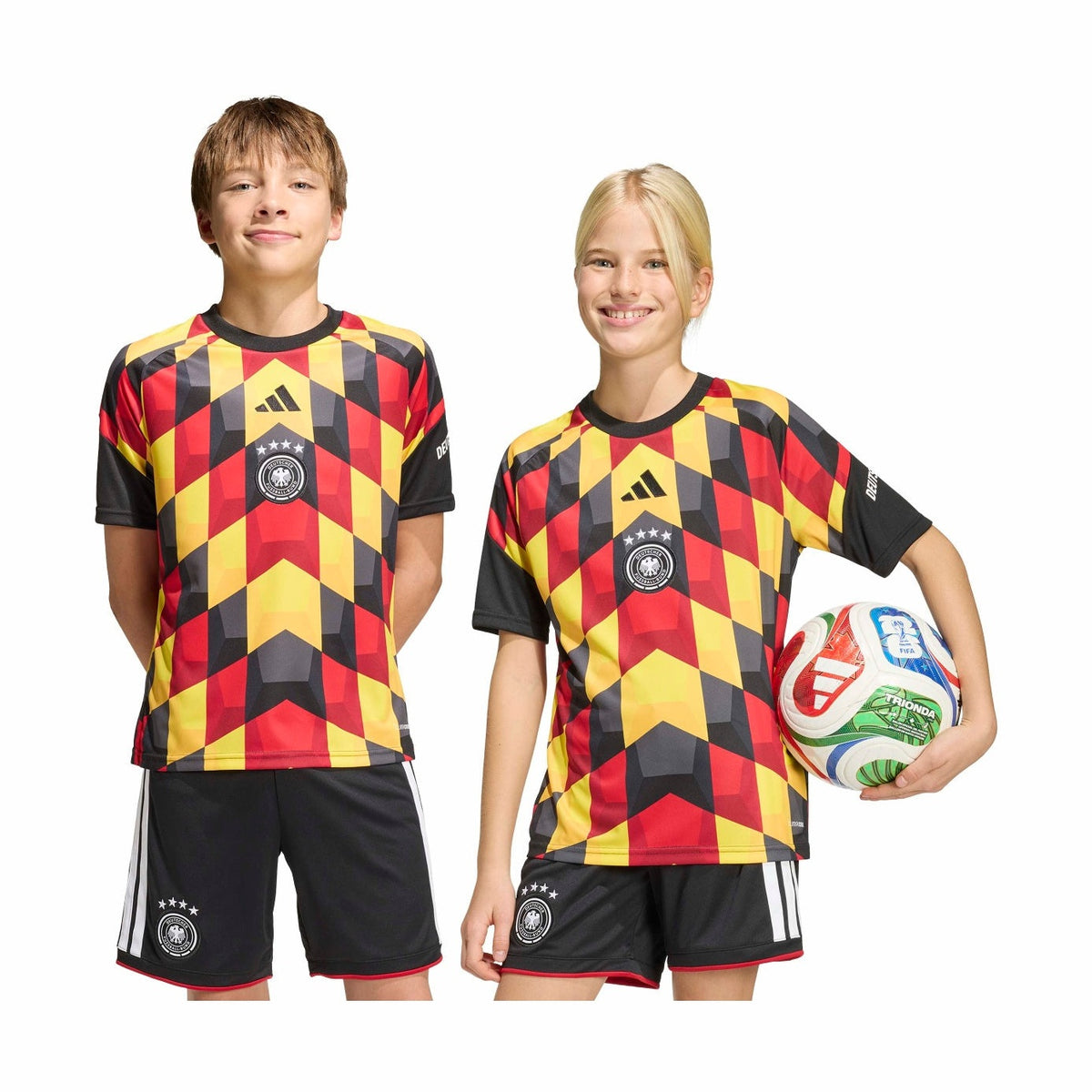 adidas Youth Germany 26 Home Pre Match Jersey-9