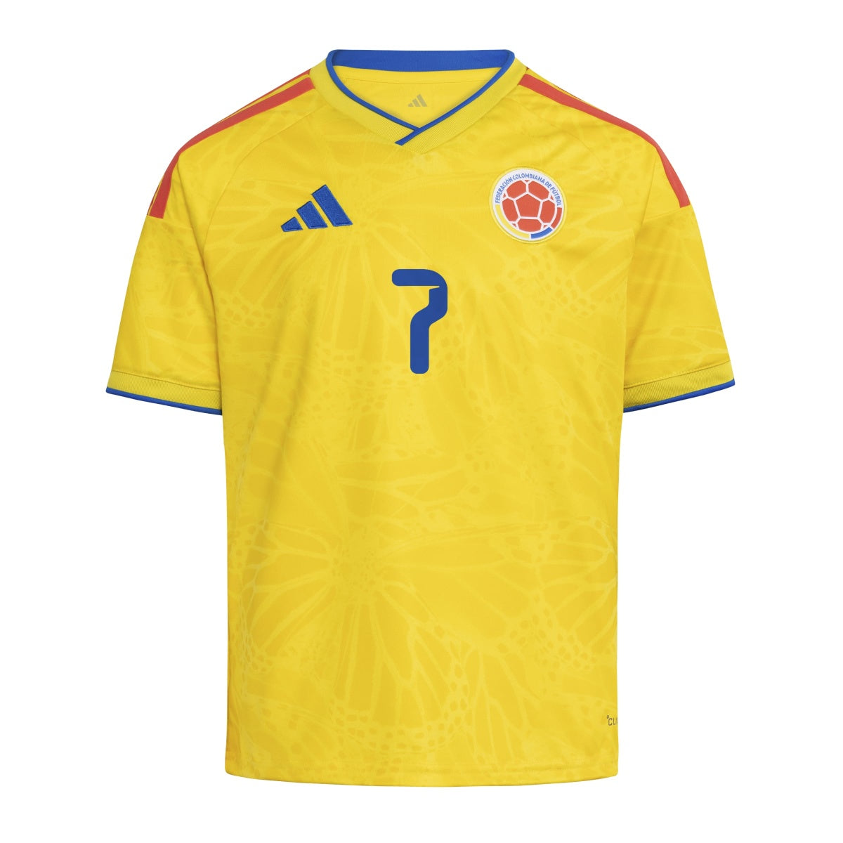 adidas Youth Colombia 26 Home Diaz Youth Jersey-2