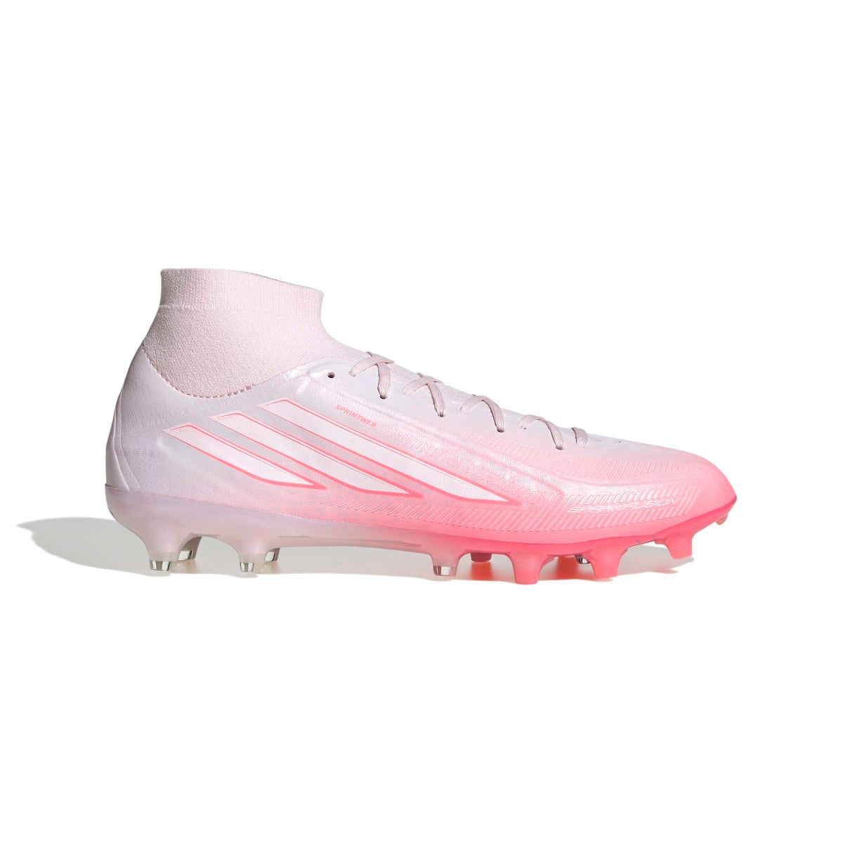 7/8 adidas Women's F50 Sparkfusion Pro Mid Cut FG/AG Soccer Cleats-1