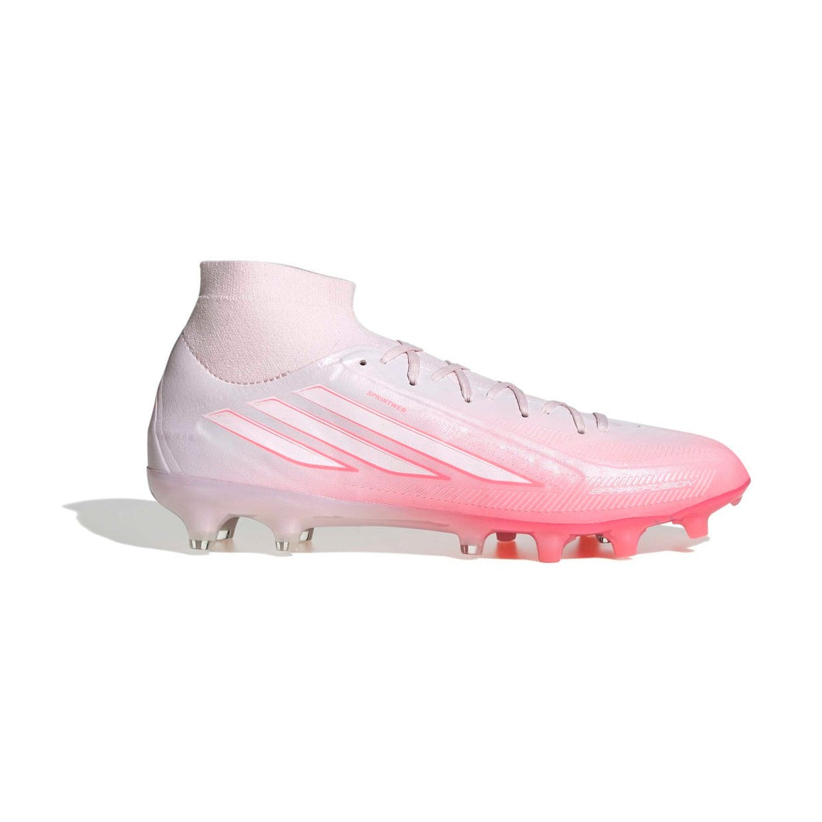 7/8 adidas Women's F50 Sparkfusion Pro Mid Cut FG/AG Soccer Cleats-1