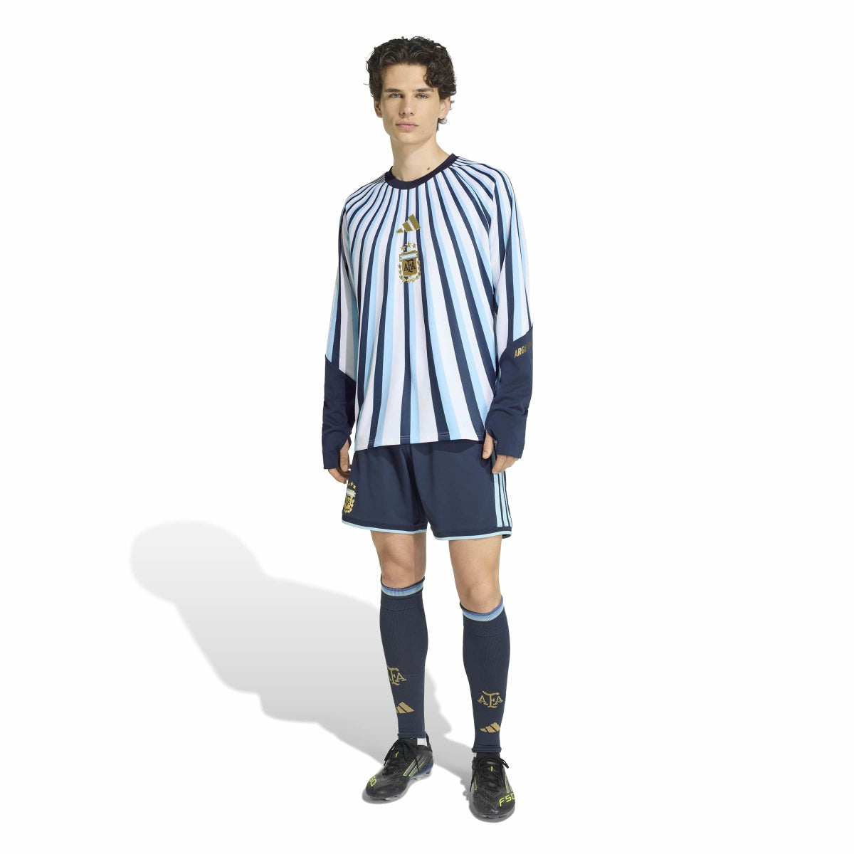 adidas Men's Argentina 26 Home Prematch Warm Top-4
