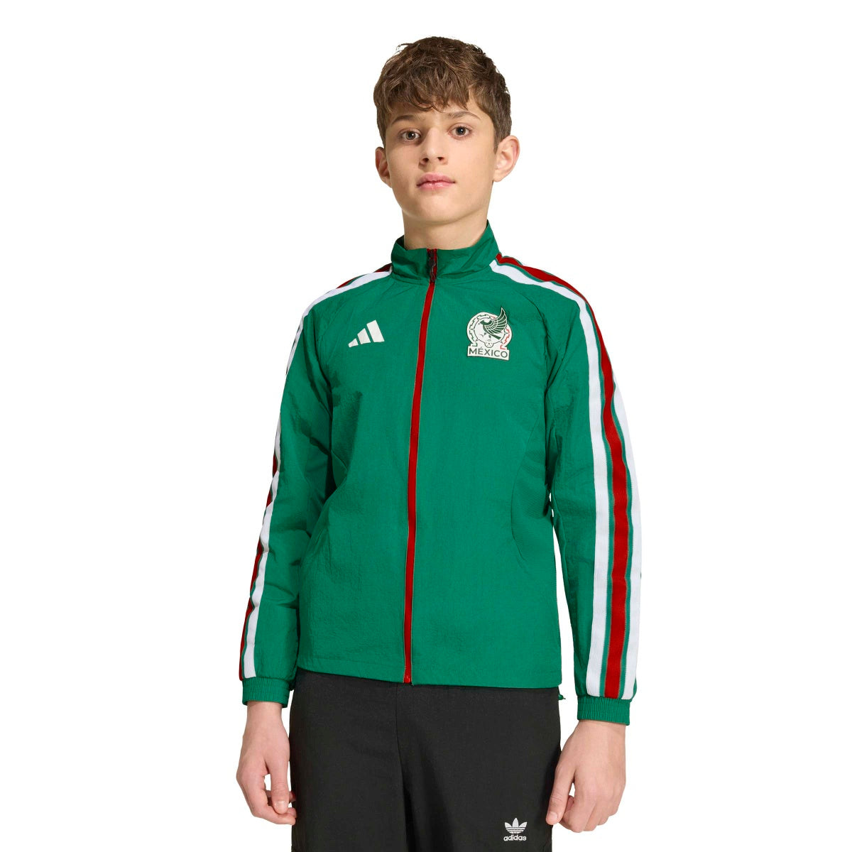 adidas Youth Mexico Home Anthem Jacket-2