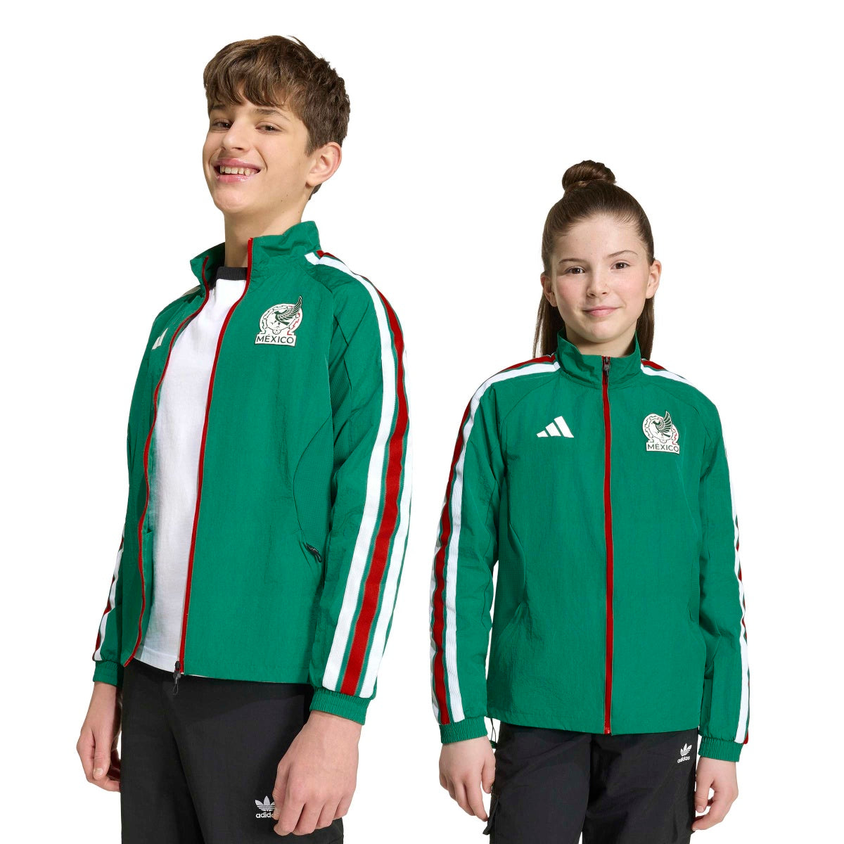 adidas Youth Mexico Home Anthem Jacket-8