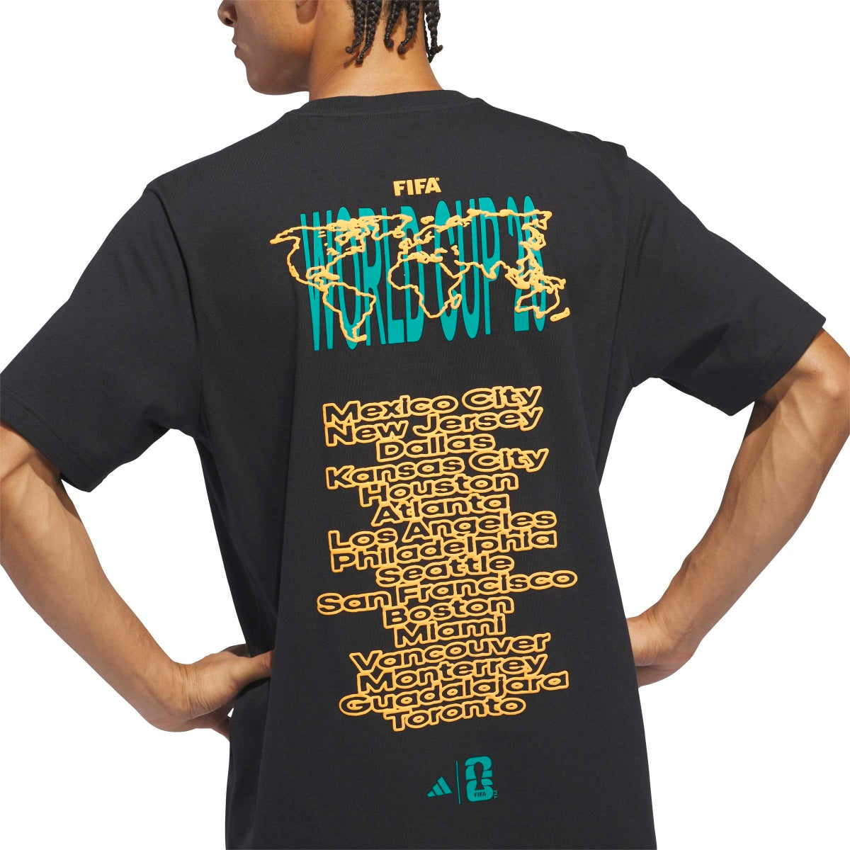 adidas Men's FIFA World Cup 26 Tour Graphic T-Shirt-5