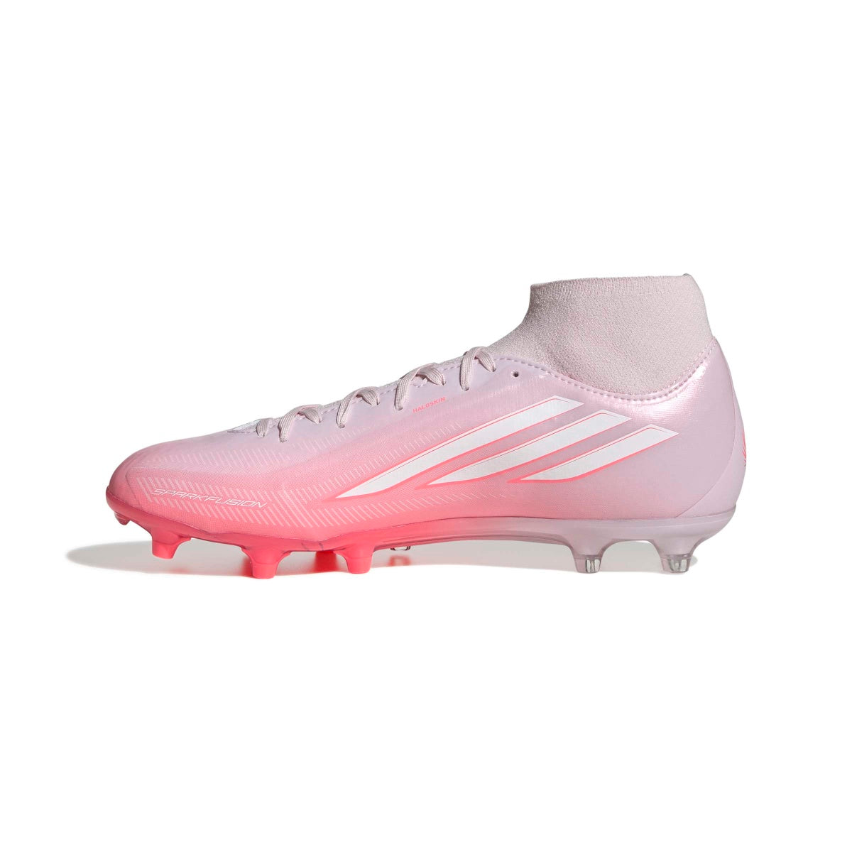 7/8 adidas Women's F50 Sparkfusion League Mid Cut FG/AG Soccer Cleats-4