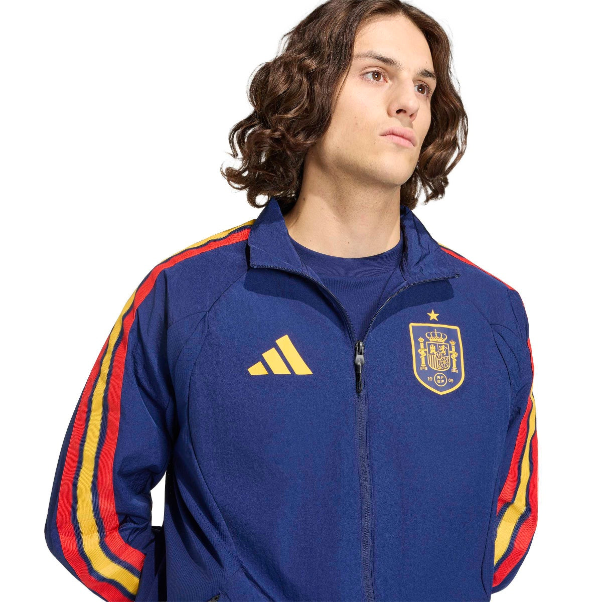 adidas Men's Spain Home Anthem Jacket-5