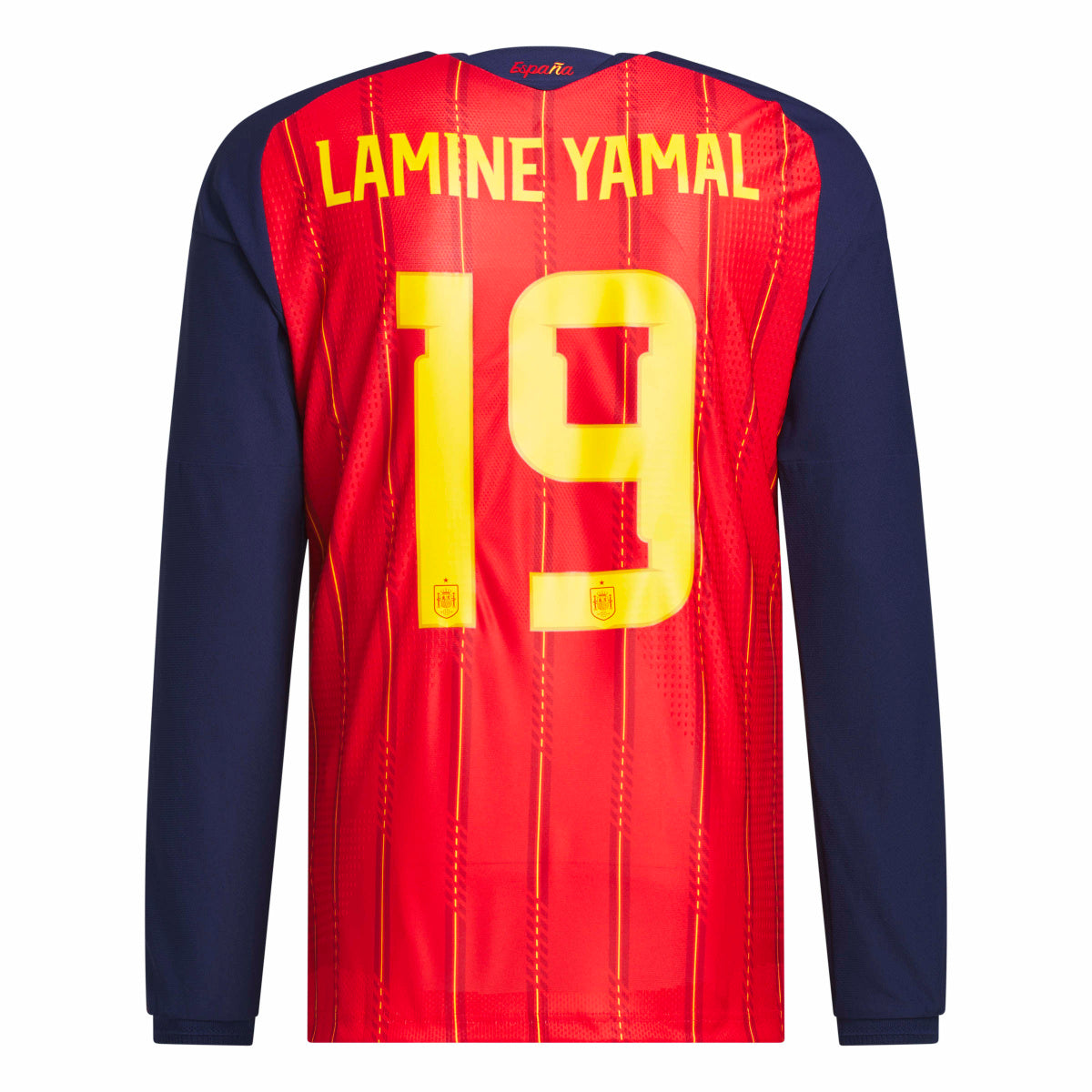adidas Men's Spain 26 Home Authentic Long Sleeve Jersey-7