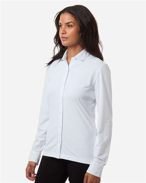 AllPro Women's Pro-Flex Sorona Button Down Shirt-4