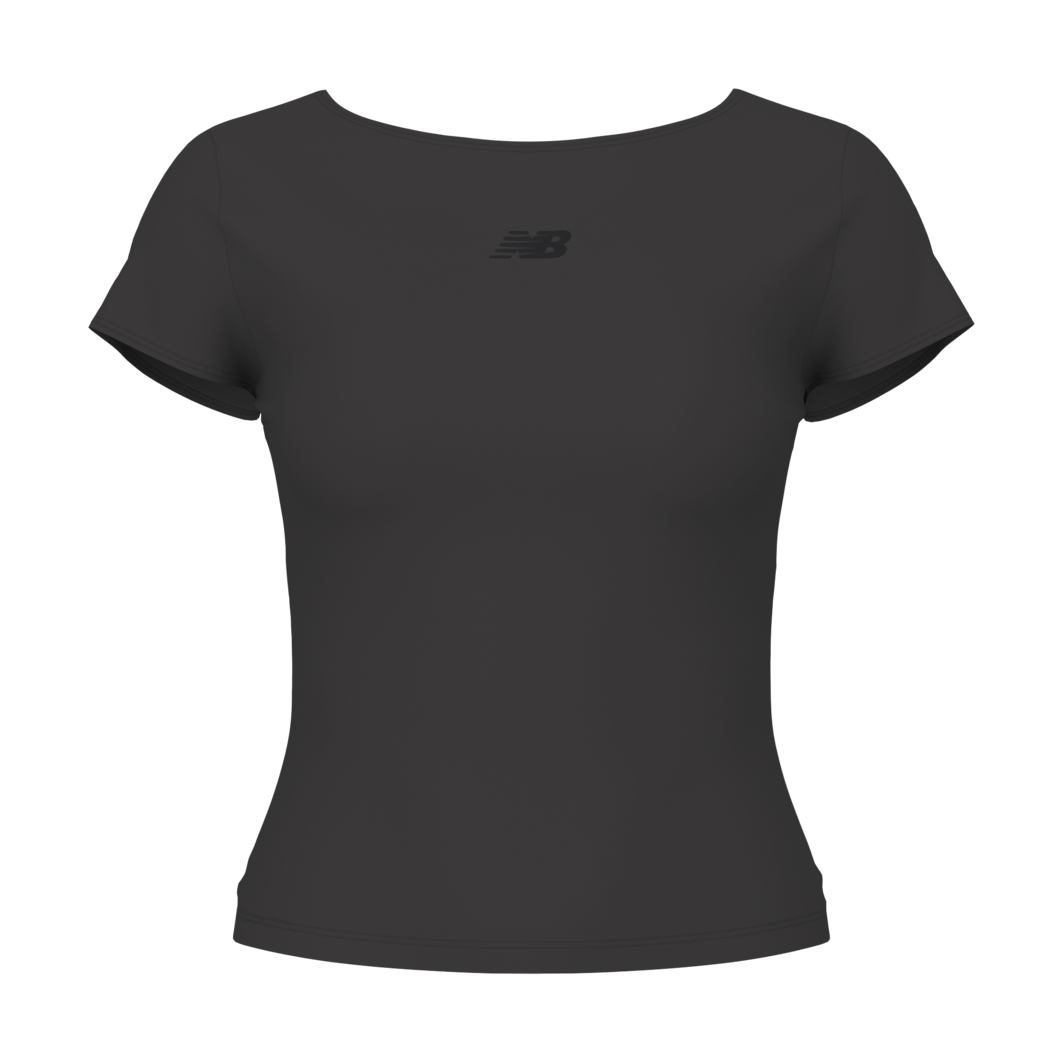 New Balance Women's Open-Back Fitted T-Shirt