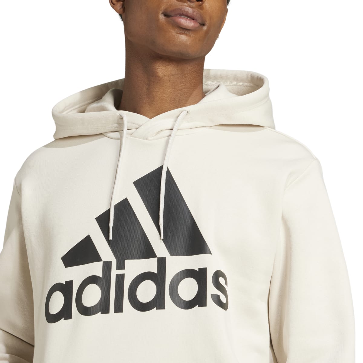 adidas Men's Essentials Fleece Big Logo Hoodie Mens Apparel Sweatshirts & Fleece