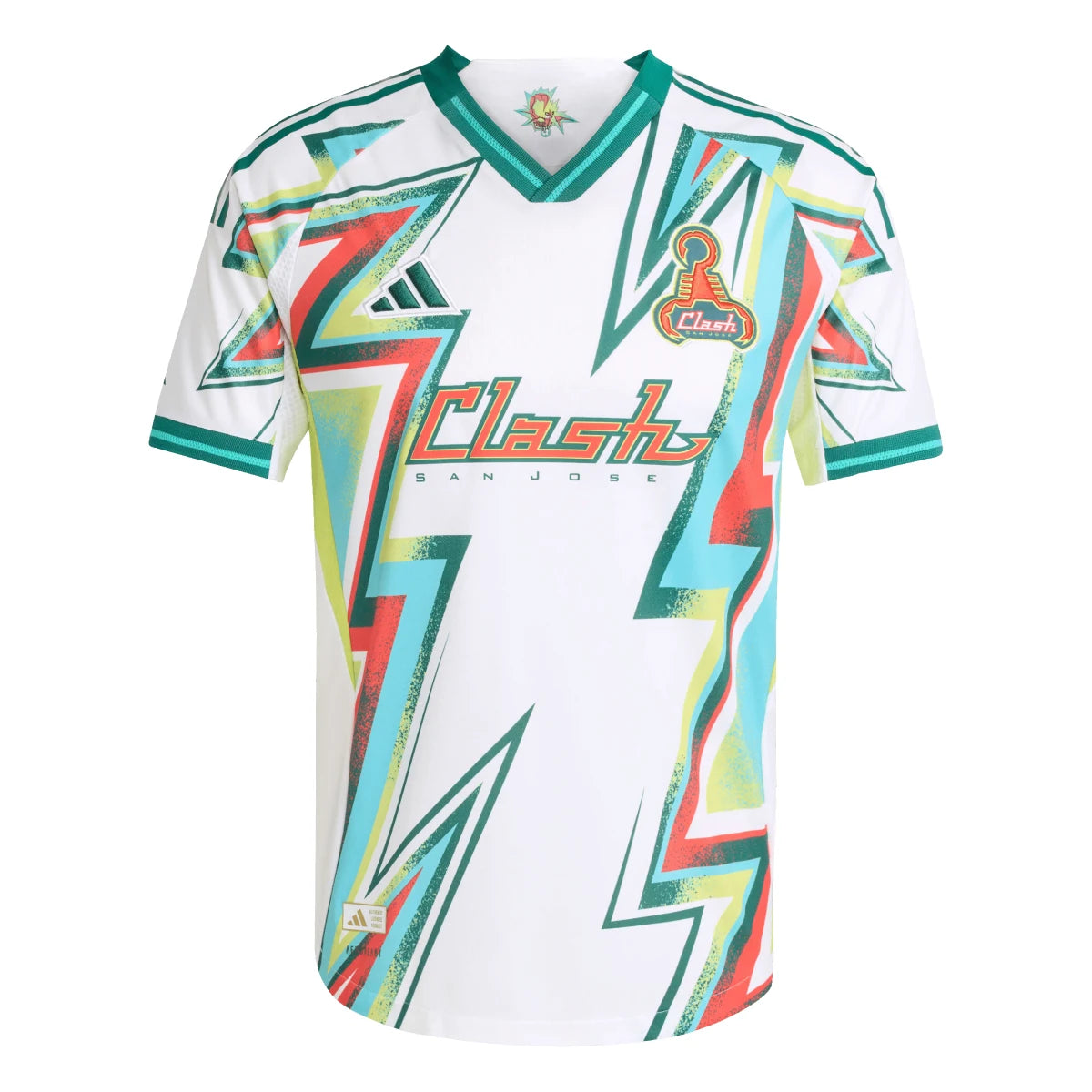 adidas Men's San Jose Earthquakes 2025 Archive Authentic Jersey Soccer Uniforms & Apparel All