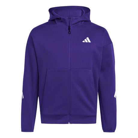 adidas Men's Z.N.E. Full-Zip Hooded Track Jacket Mens Apparel Jackets & Vests