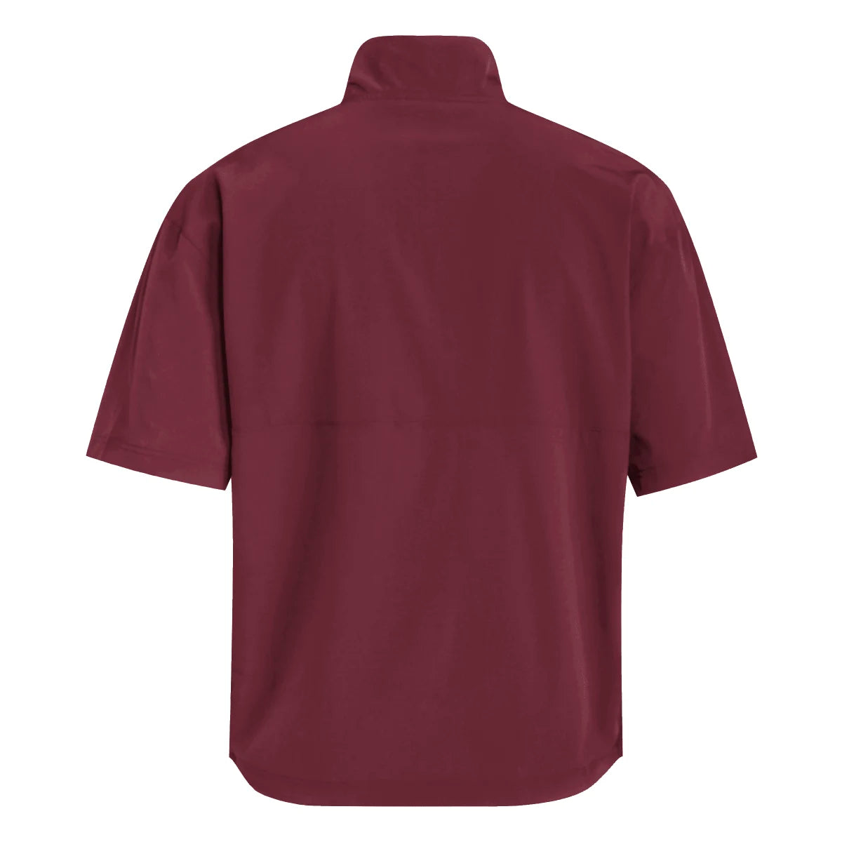 adidas Men's Quarter Zip Woven Short Sleeve Jacket Tall Mens Apparel Jackets & Vests