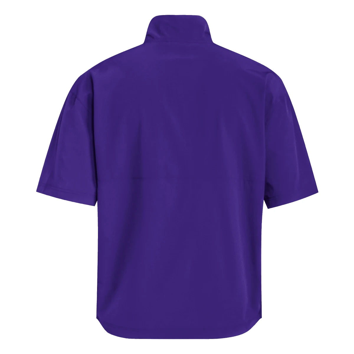 adidas Men's Quarter Zip Woven Short Sleeve Jacket Tall Mens Apparel Jackets & Vests