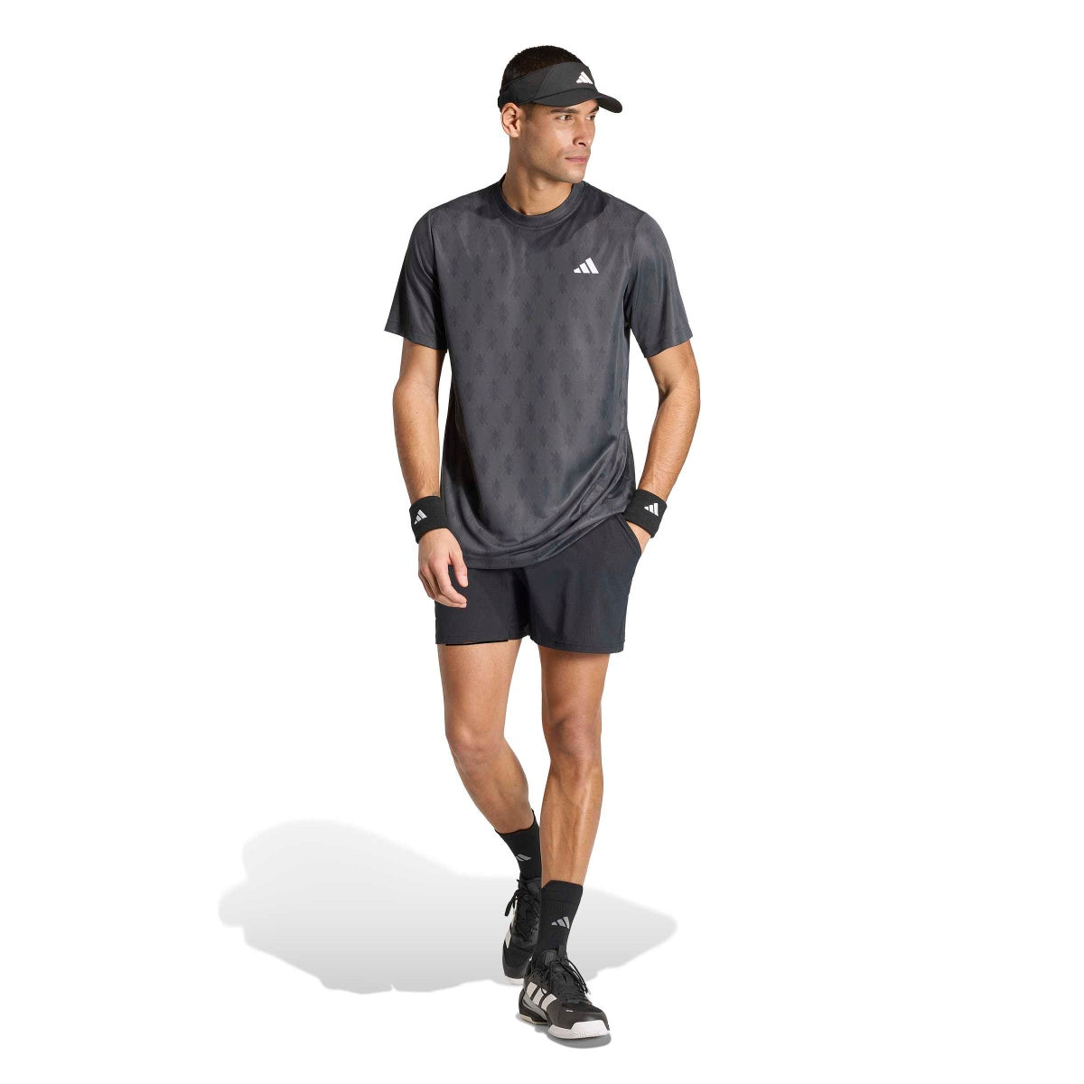 adidas Men's Club Tennis Climacool Graphic T-Shirt-12