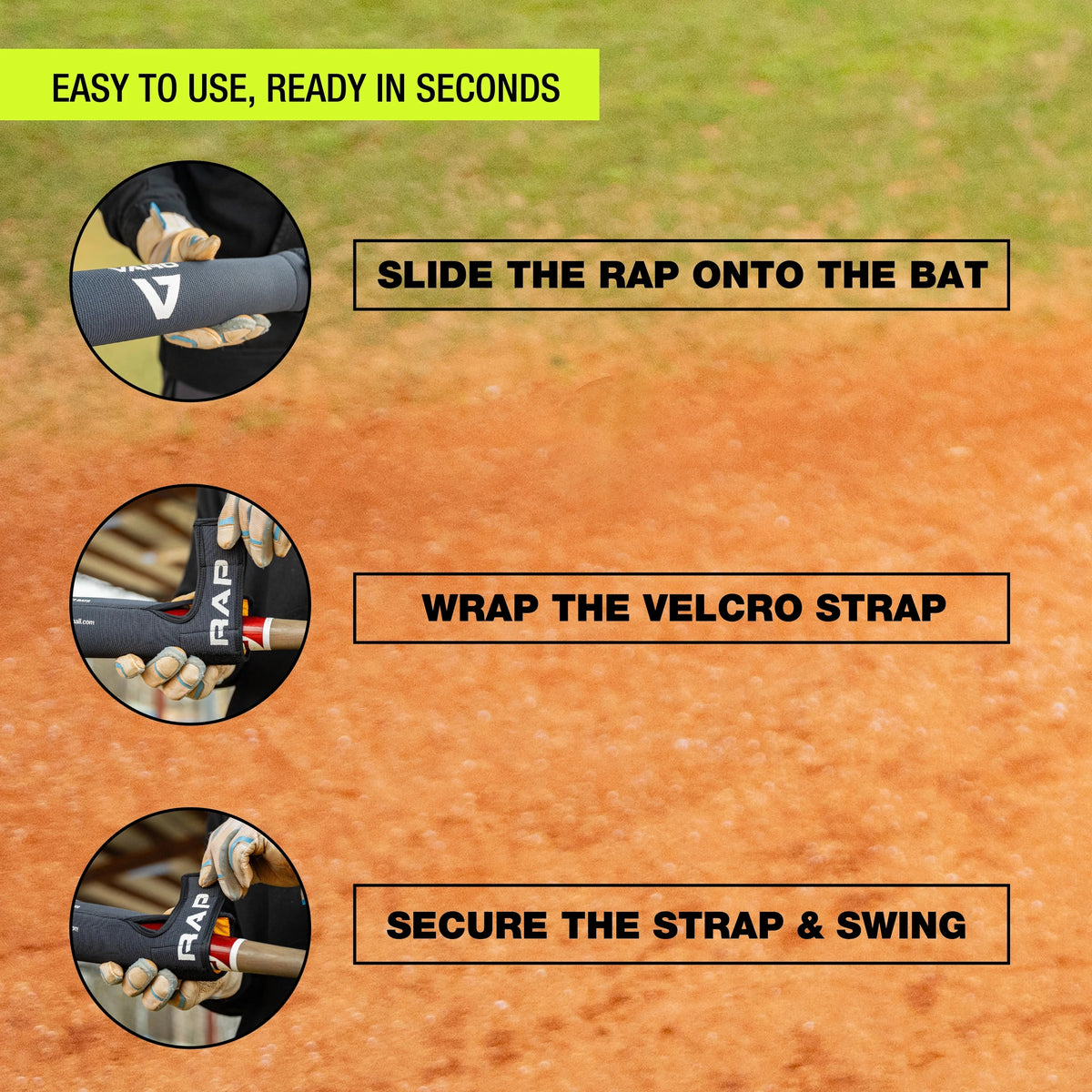 Varo RAP Batting Practice Weighted Training Sleeve - 4oz-5