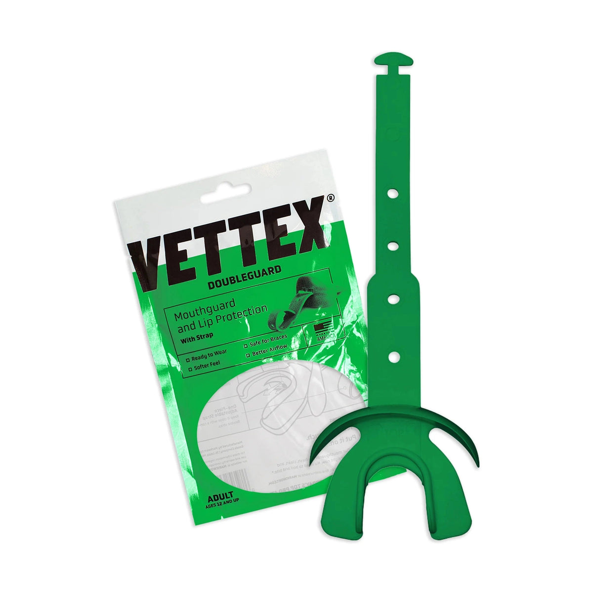 Vettex Adult Doubleguard Mouthguard with Lip Protection-31