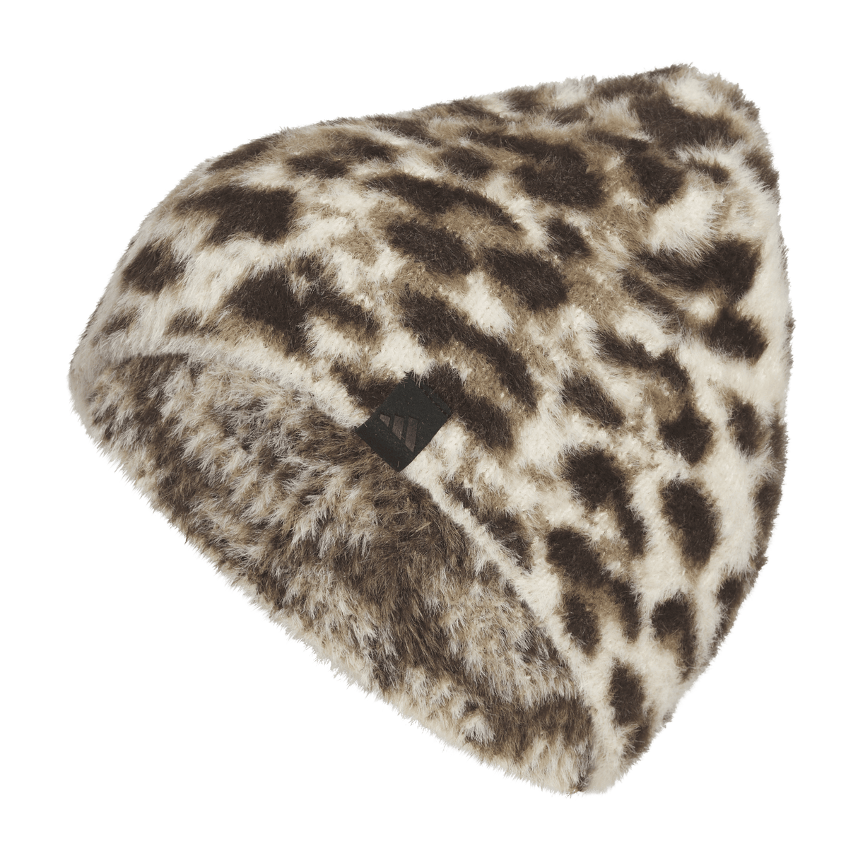 adidas Women's Non Fold Leopard Beanie-1