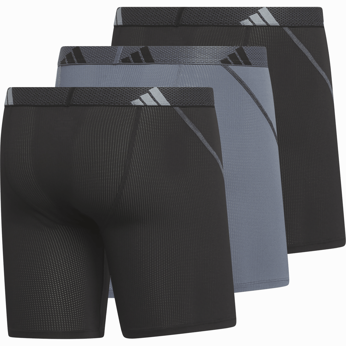 adidas Men's Performance Mesh Big & Tall 3-Pack Boxer Brief-3