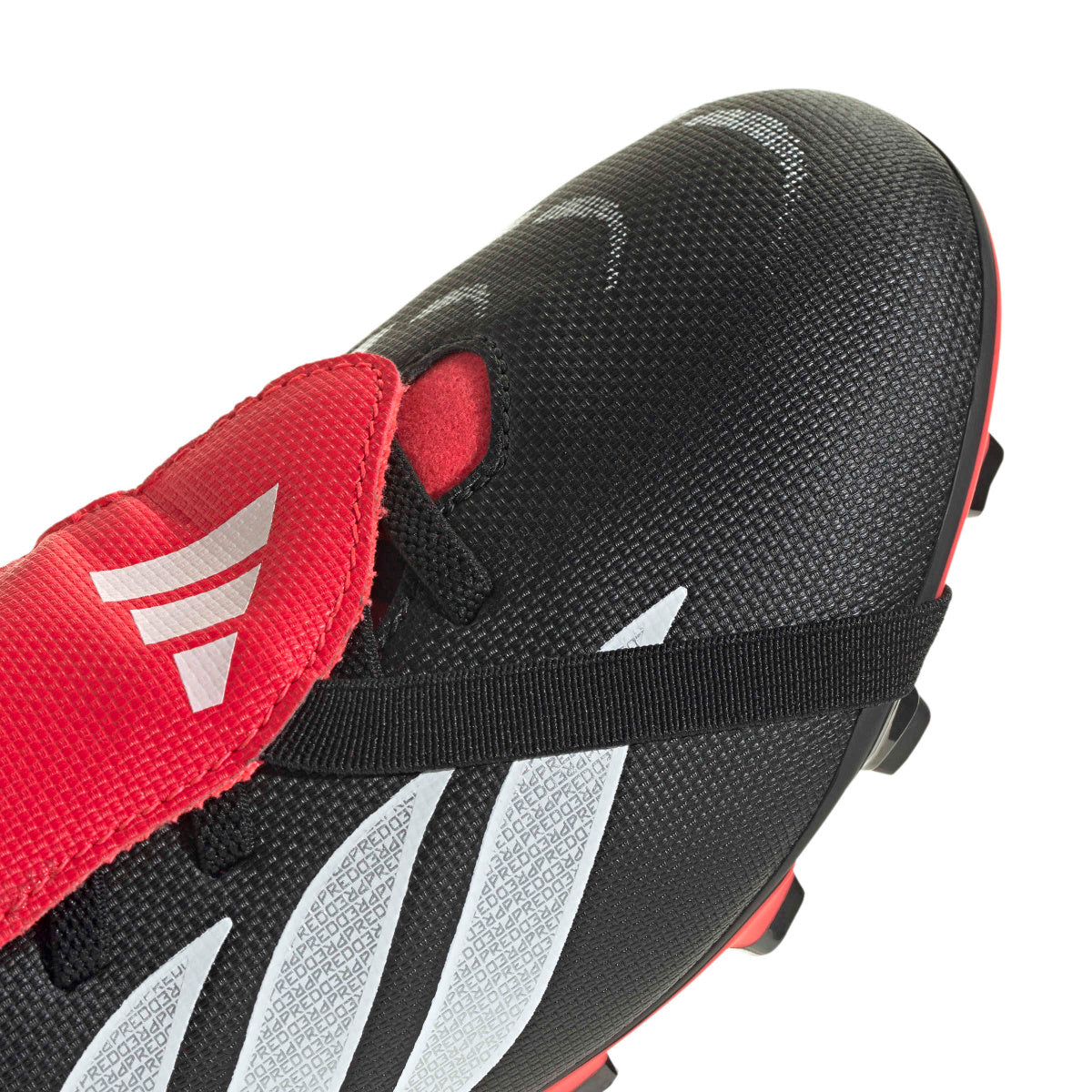 adidas Youth Predator Club Fold-Over Tongue Elastic Laces Firm/Multi Ground Soccer Cleats-8