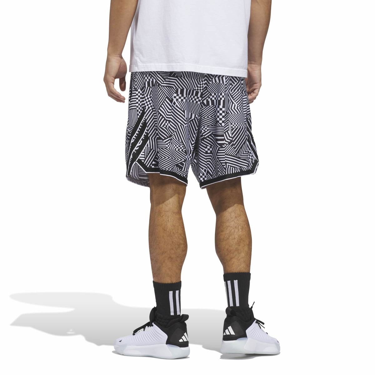 adidas Men's Crazy Lite Wrap AOP Basketball Shorts-2