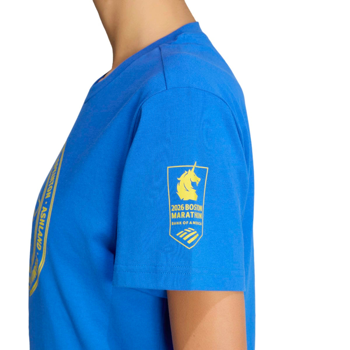 adidas Women's Boston Marathon 2026 Logo Graphic T-Shirt-5