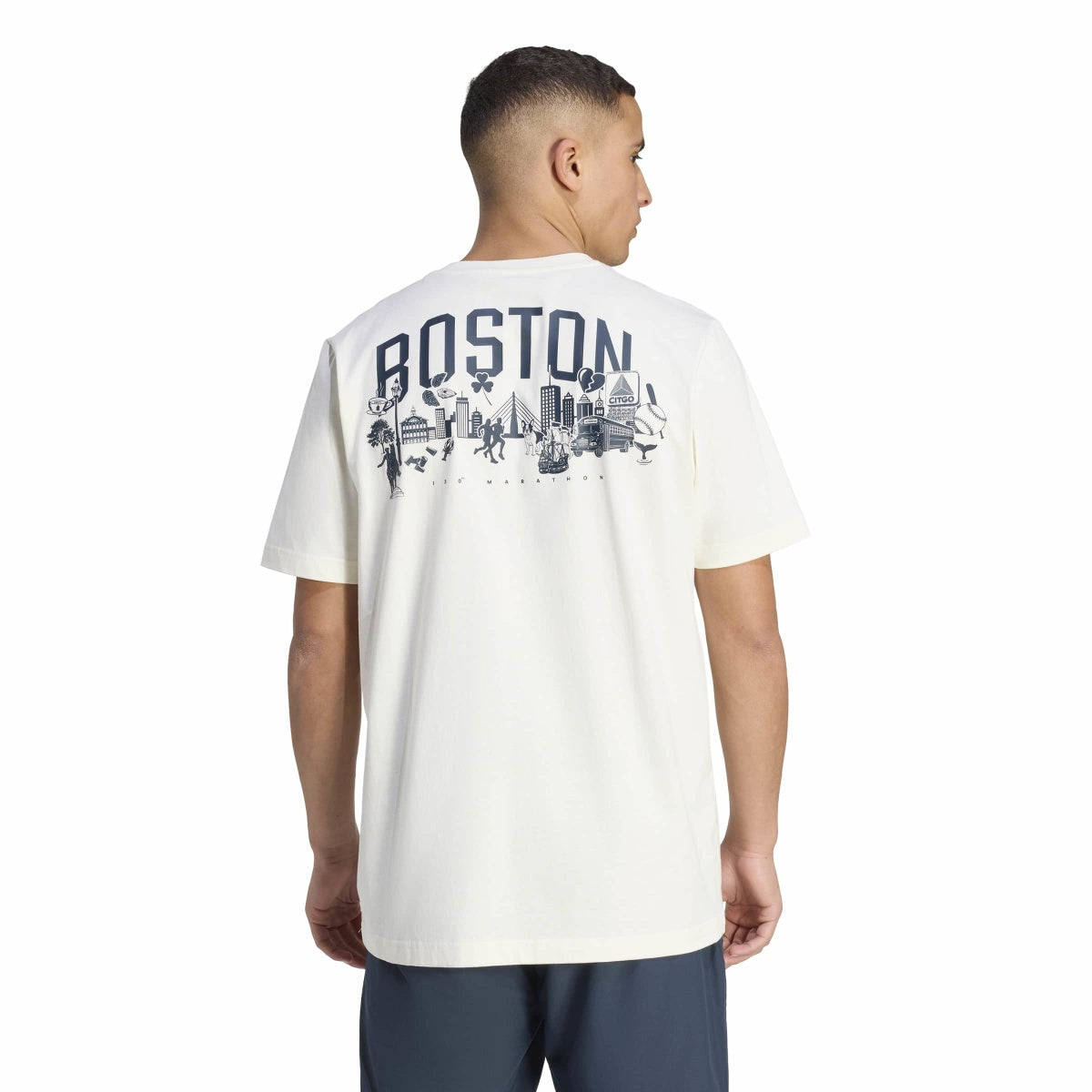 adidas Men's Boston Marathon 2026 Graphic T-Shirt-2