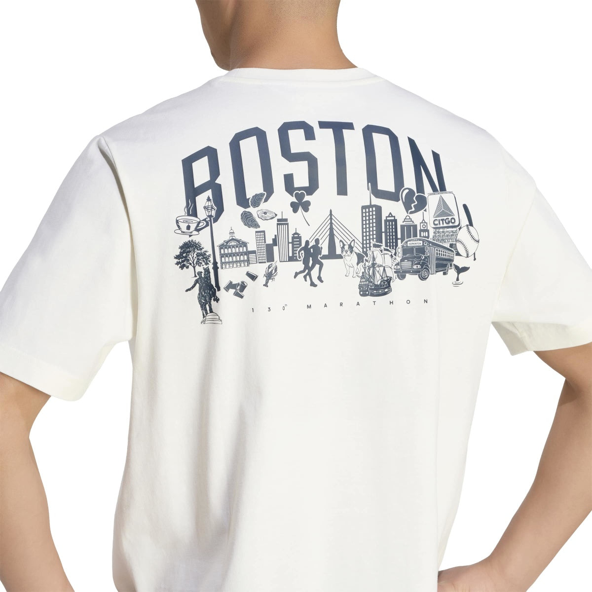 adidas Men's Boston Marathon 2026 Graphic T-Shirt-5
