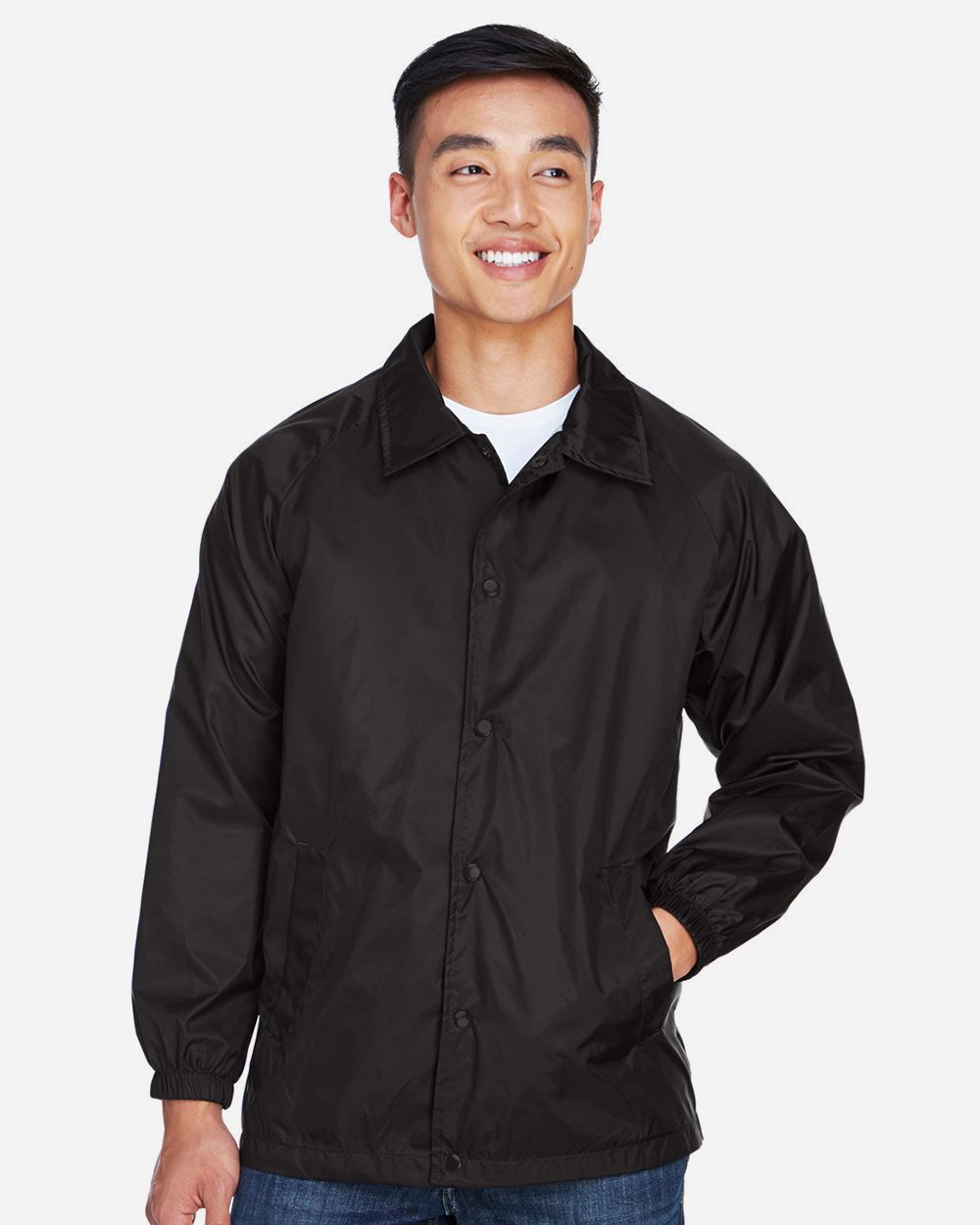 Harriton Men's Nylon Staff Jacket