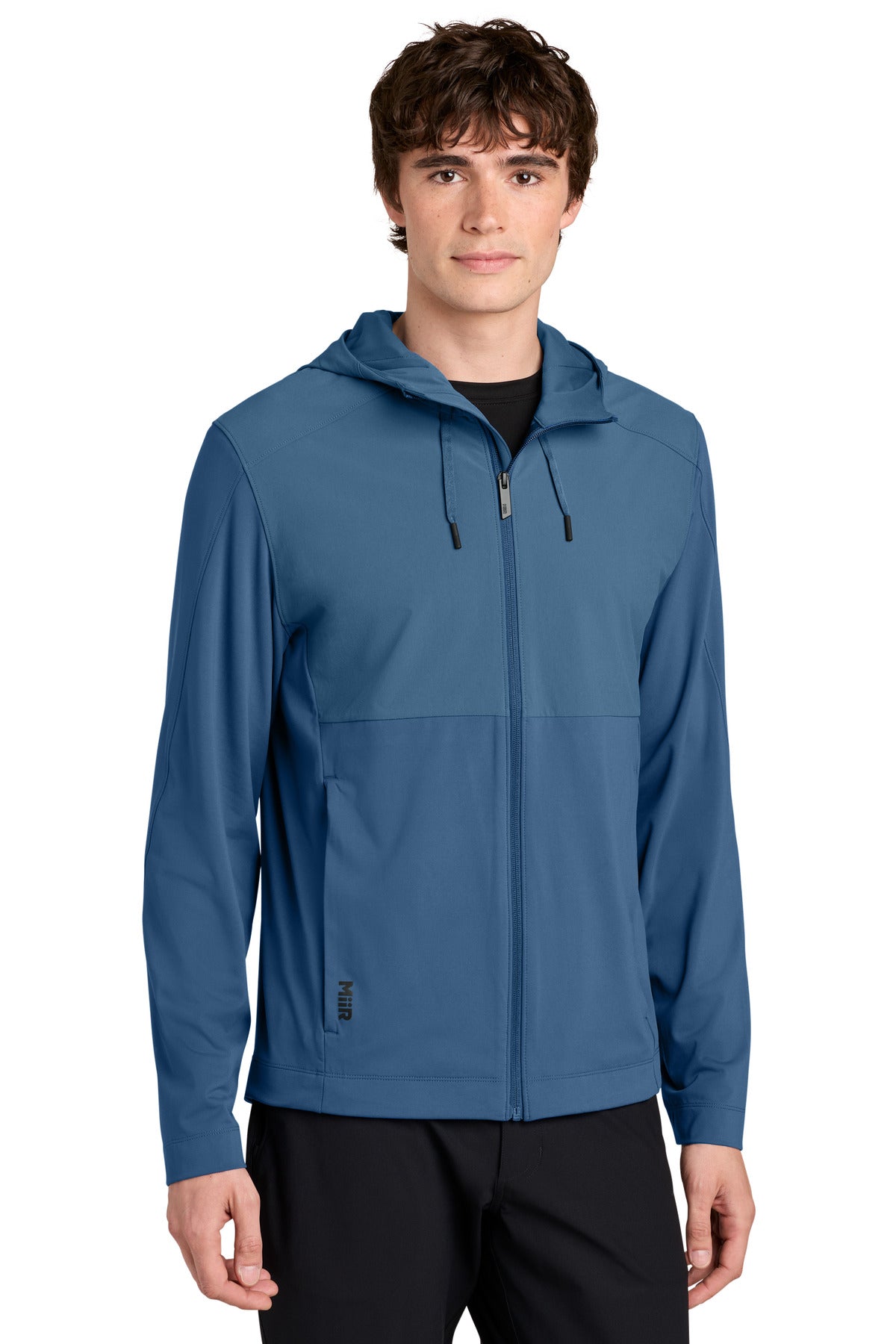 MiiR Men'sMiiR Kivu Hybrid Full-Zip Hooded Jacket MRA230