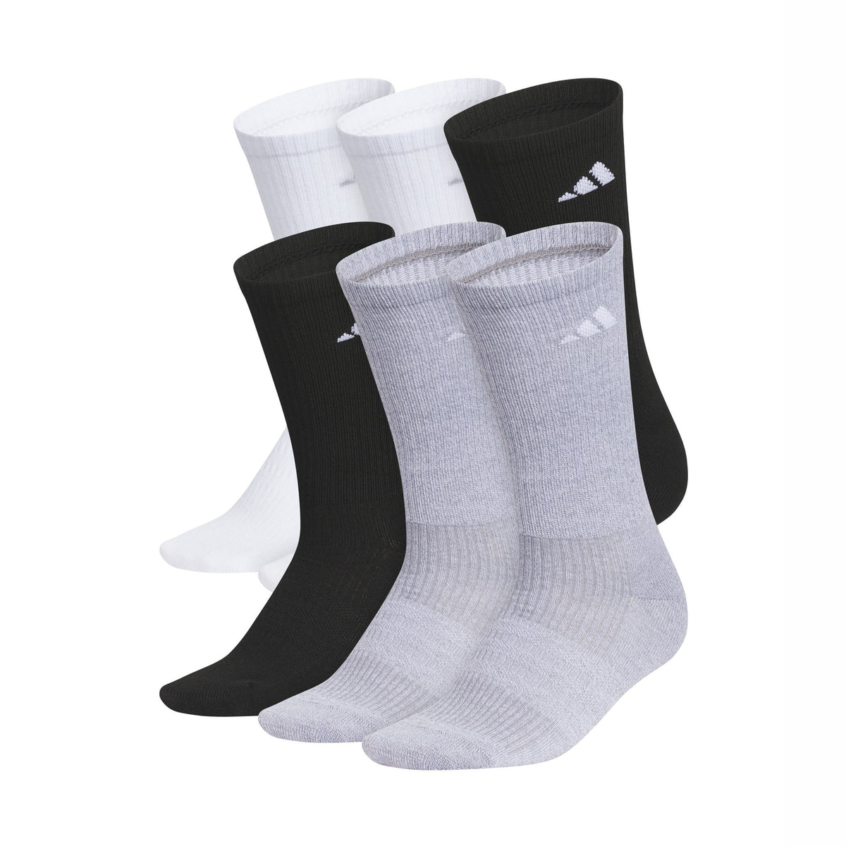 adidas Women's Superlite 3.0 6-Pack Crew-2