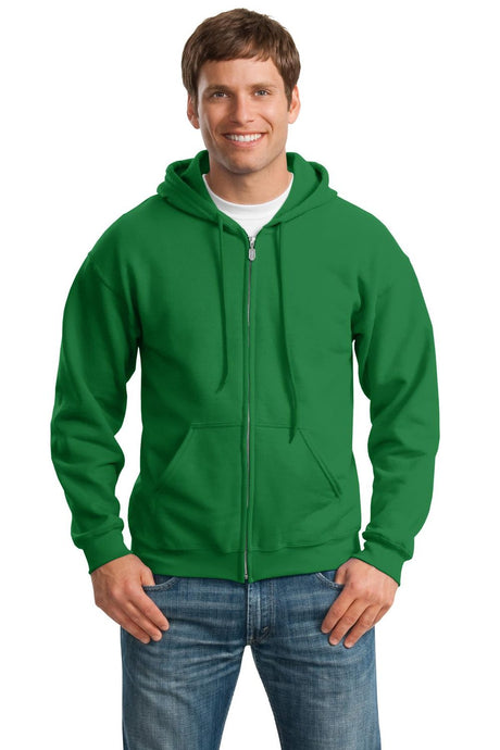 Gildan Men's Heavy Blend Full-Zip Hooded Sweatshirt 18600 Mens Apparel Sweatshirts & Fleece