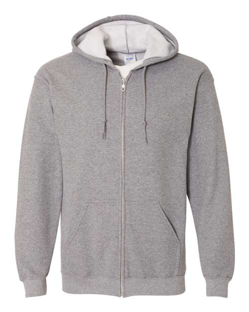 Gildan Men's Heavy Blend Full-Zip Hooded Sweatshirt 18600 Mens Apparel Sweatshirts & Fleece