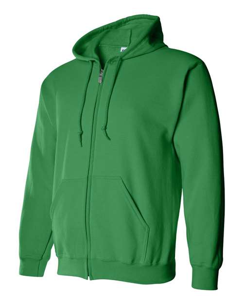Gildan Men's Heavy Blend Full-Zip Hooded Sweatshirt 18600 Mens Apparel Sweatshirts & Fleece