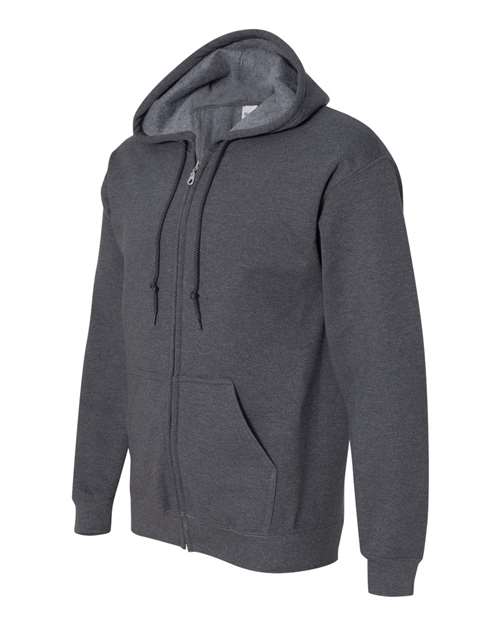 Gildan Men's Heavy Blend Full-Zip Hooded Sweatshirt 18600 Mens Apparel Sweatshirts & Fleece