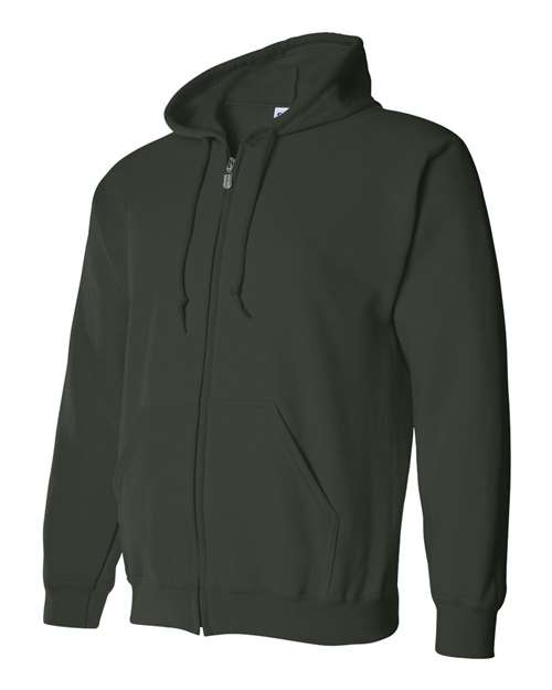 Gildan Men's Heavy Blend Full-Zip Hooded Sweatshirt 18600 Mens Apparel Sweatshirts & Fleece