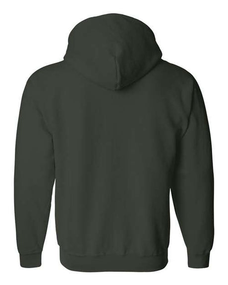 Gildan Men's Heavy Blend Full-Zip Hooded Sweatshirt 18600 Mens Apparel Sweatshirts & Fleece