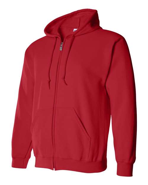 Gildan Men's Heavy Blend Full-Zip Hooded Sweatshirt 18600 Mens Apparel Sweatshirts & Fleece