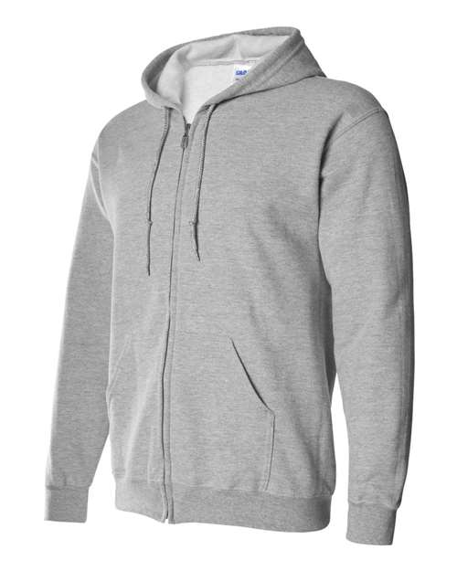 Gildan Men's Heavy Blend Full-Zip Hooded Sweatshirt 18600 Mens Apparel Sweatshirts & Fleece