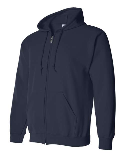 Gildan Men's Heavy Blend Full-Zip Hooded Sweatshirt 18600 Mens Apparel Sweatshirts & Fleece