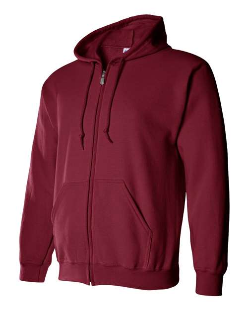 Gildan Men's Heavy Blend Full-Zip Hooded Sweatshirt 18600 Mens Apparel Sweatshirts & Fleece