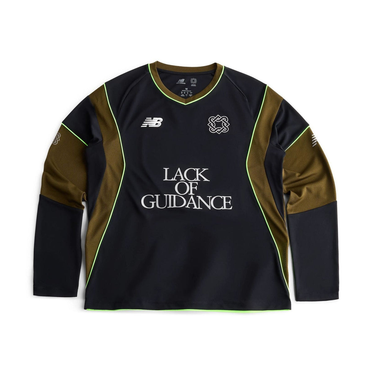 New Balance Adult Lack of Guidance X NB Long Sleeve Soccer Jersey-1
