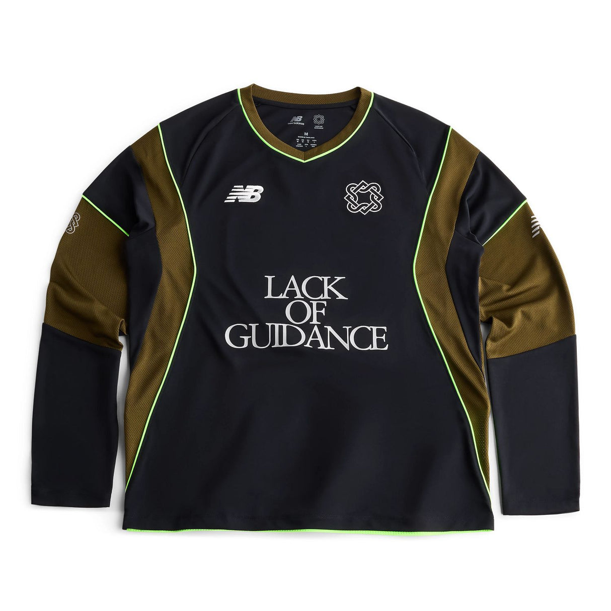 New Balance Adult Lack of Guidance X NB Long Sleeve Soccer Jersey-1
