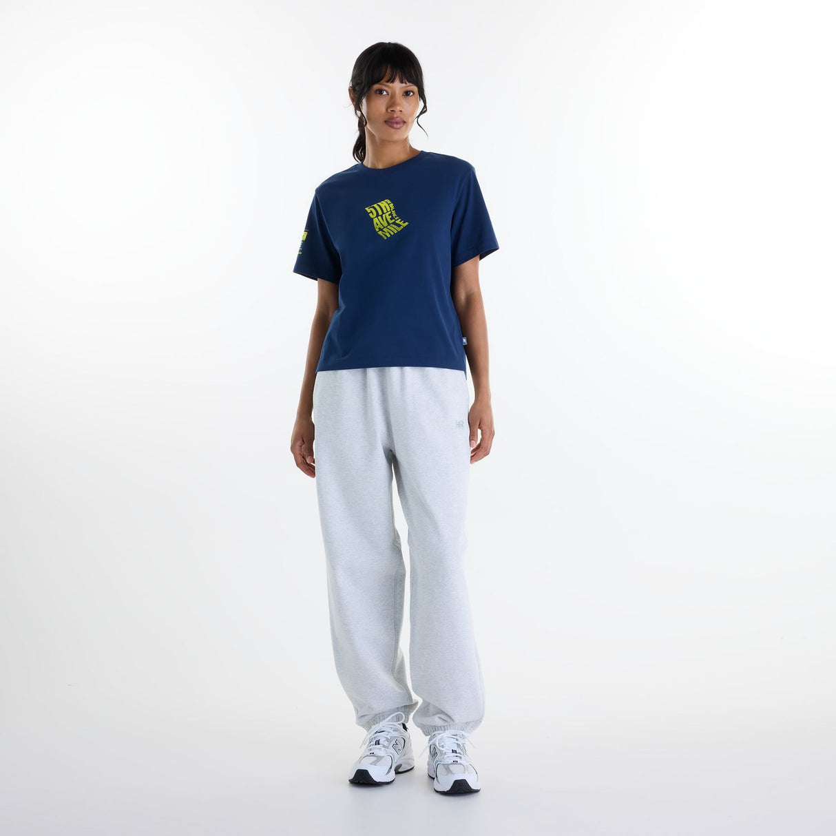 New Balance Women's 5th Ave Mile Graphic T Shirt-6