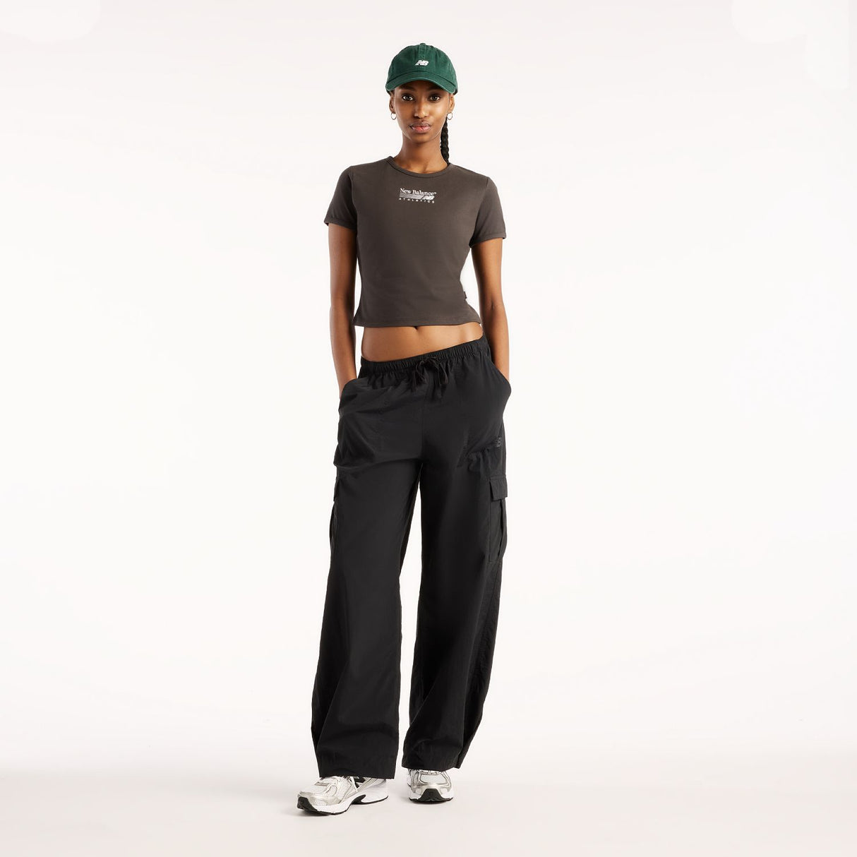 New Balance Women's Trackside Ringer T-Shirt-5
